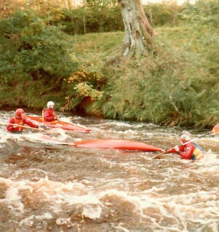 Swimming on the Tryweryn