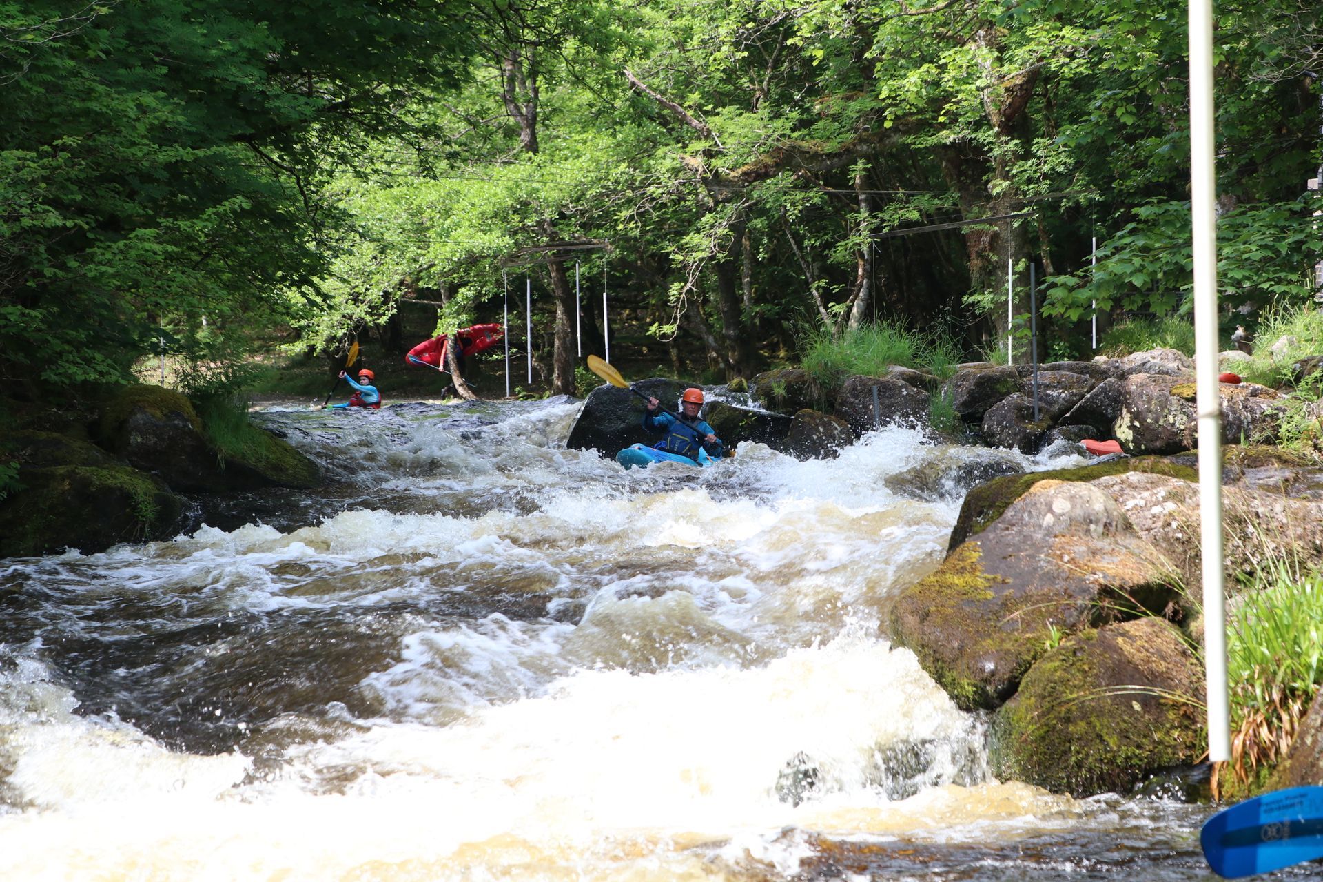 Alpine Prep on the Afon Tryweryn