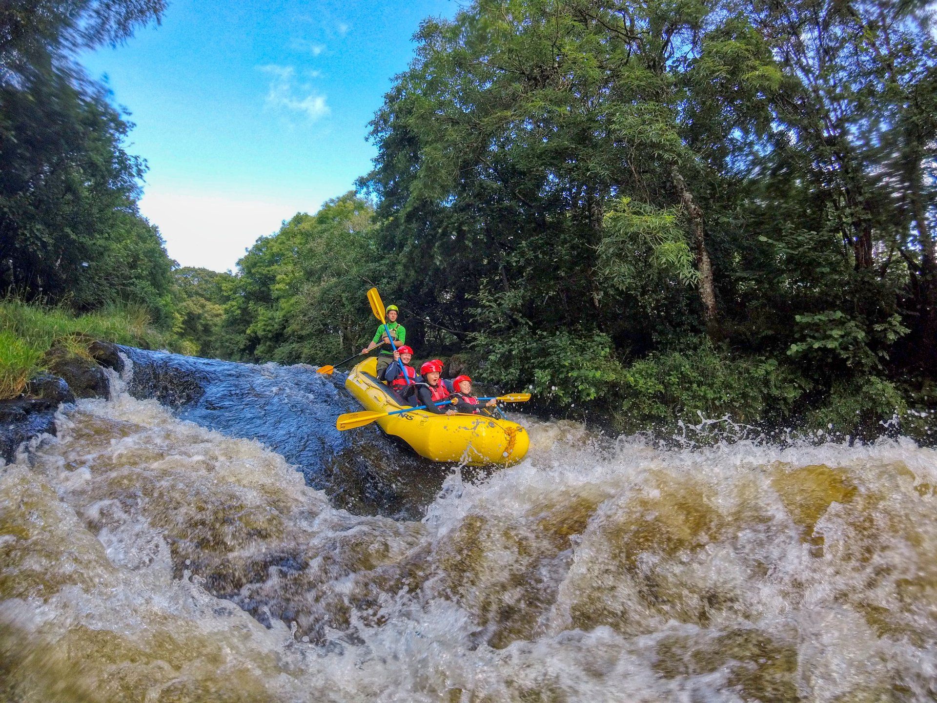 Whitewater Rafting Safari in Snowdonia, Wales