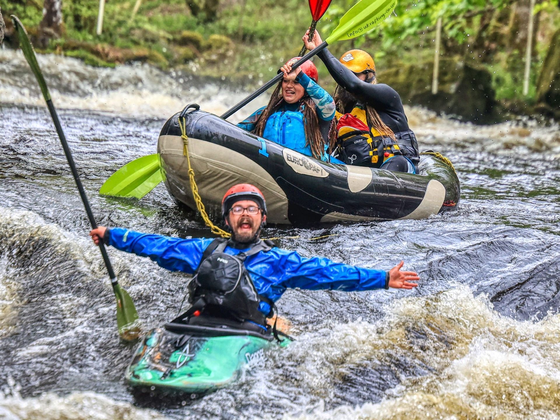 IRF Safety Kayak Instructor course at the National White Water Centre