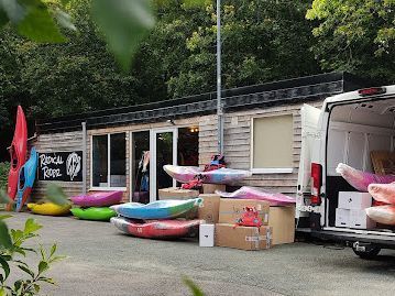 Kayak shop at Canolfan Tryweryn