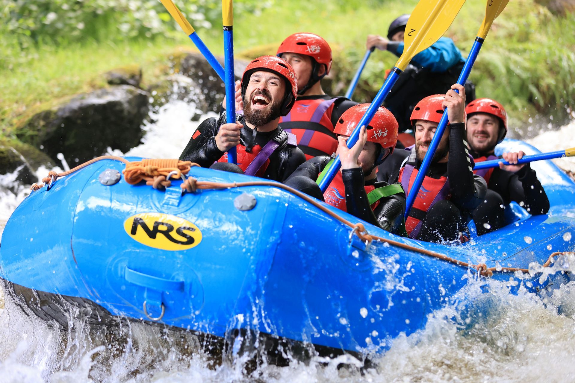 Rapid Whitewater Rafting Session in Snopwdonia, Wales