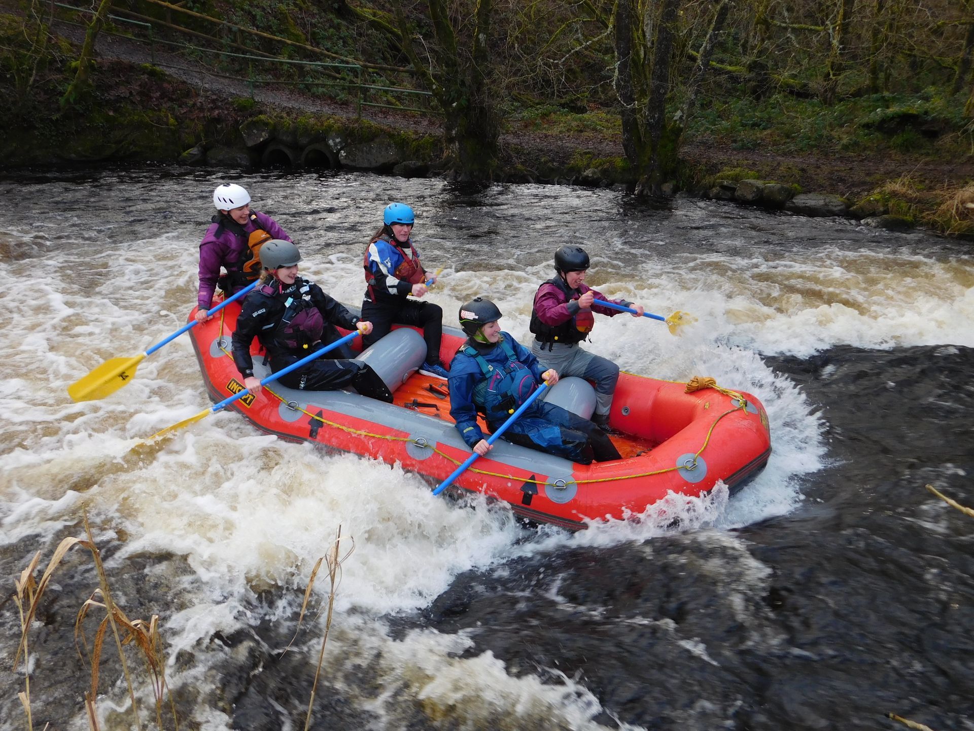 National White Water Centre North Wales | Ultimate White Water Rafting Session