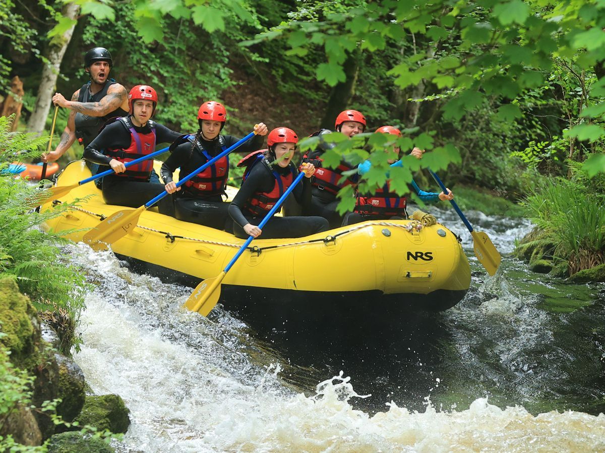 Rapid Session white water rafting gift voucher