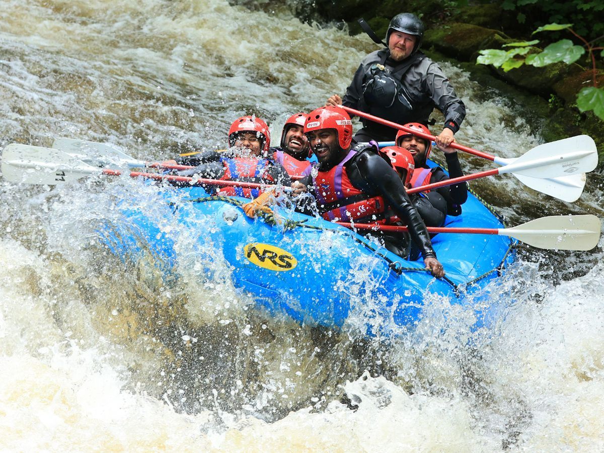 Ultimate white water rafting gift voucher