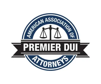 The logo for the american association of premier dui attorneys