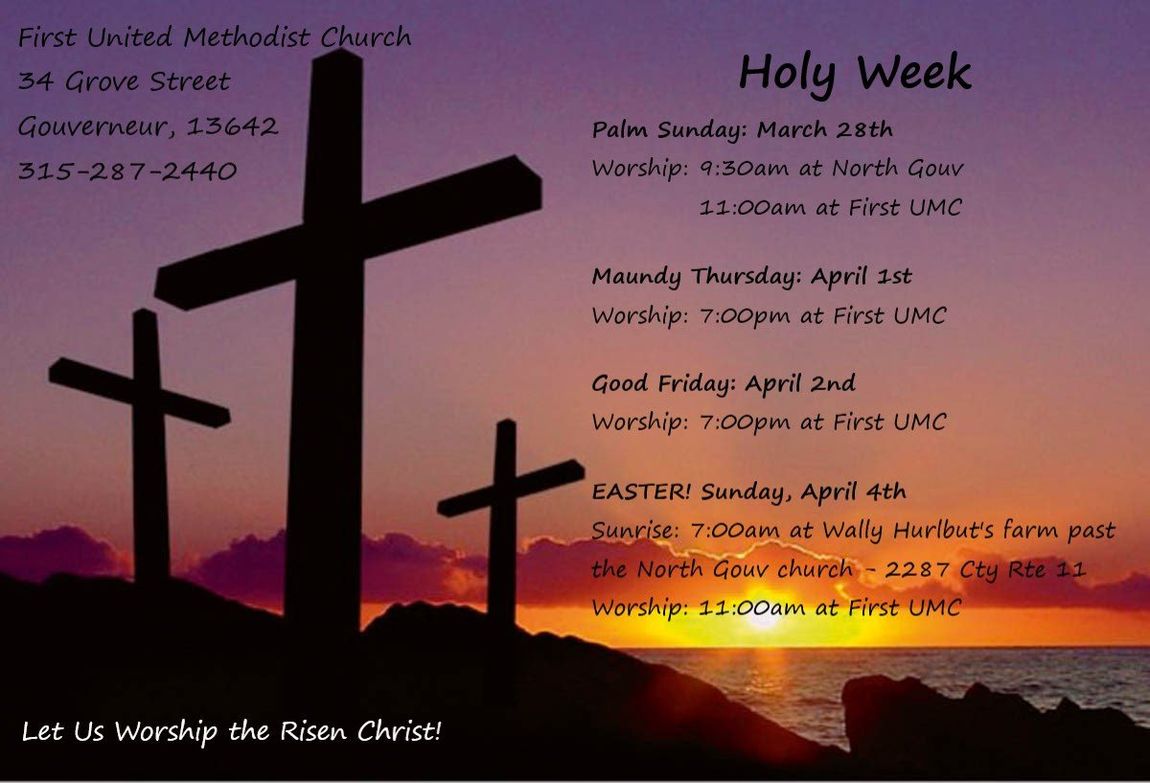 1st United Methodist Church of Gouverneur Gouverneur UMC