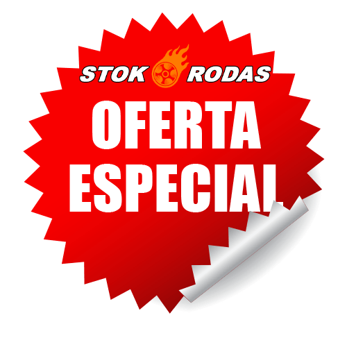 Um adesivo vermelho que diz oferta especial nele