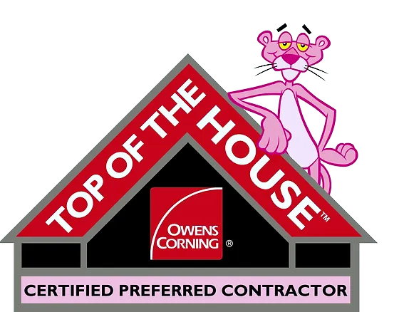 Owen's Corning Top of the House Logo