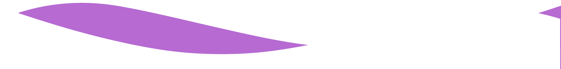 a purple object is floating in the air on a white background .