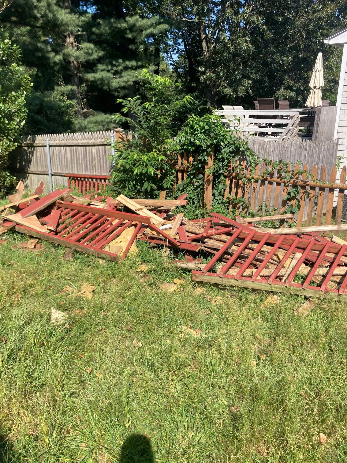 deck removal warwick ri