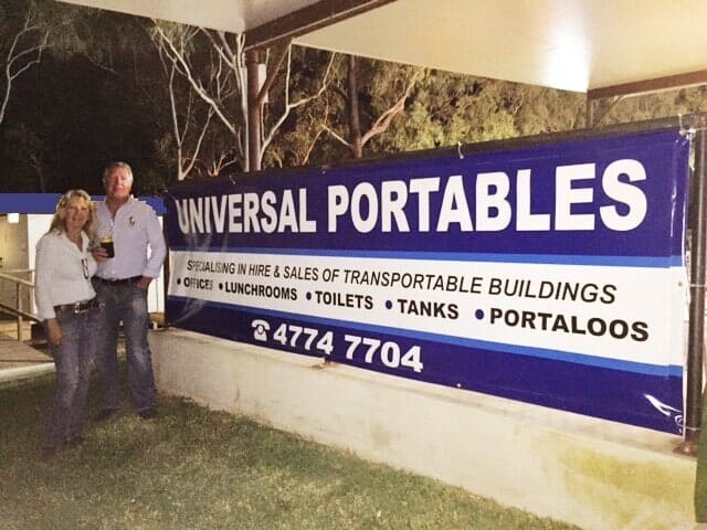 Garry & Annette Robshaw — Portable Amenity Hire in Mount St John, QLD