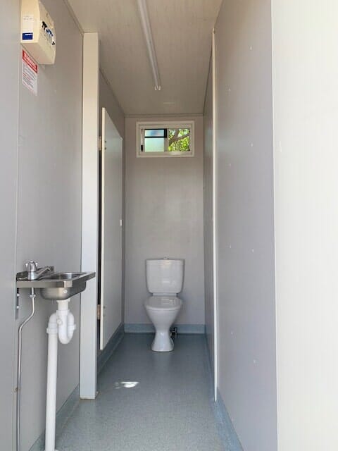 Toilets — Portable Amenity Hire in Mount St John, QLD