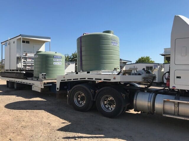 Freshwater Tanks — Portable Amenity Hire in Mount St John, QLD