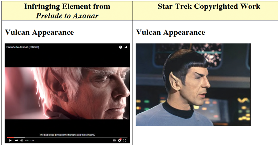 A picture of a man and a picture of a man with vulcan ears