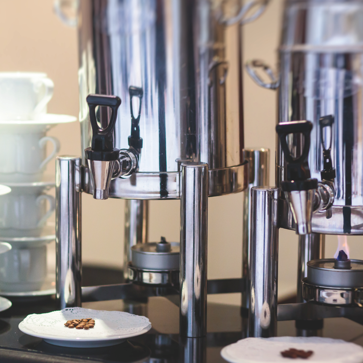 There are many different flavors of soda on the machines.