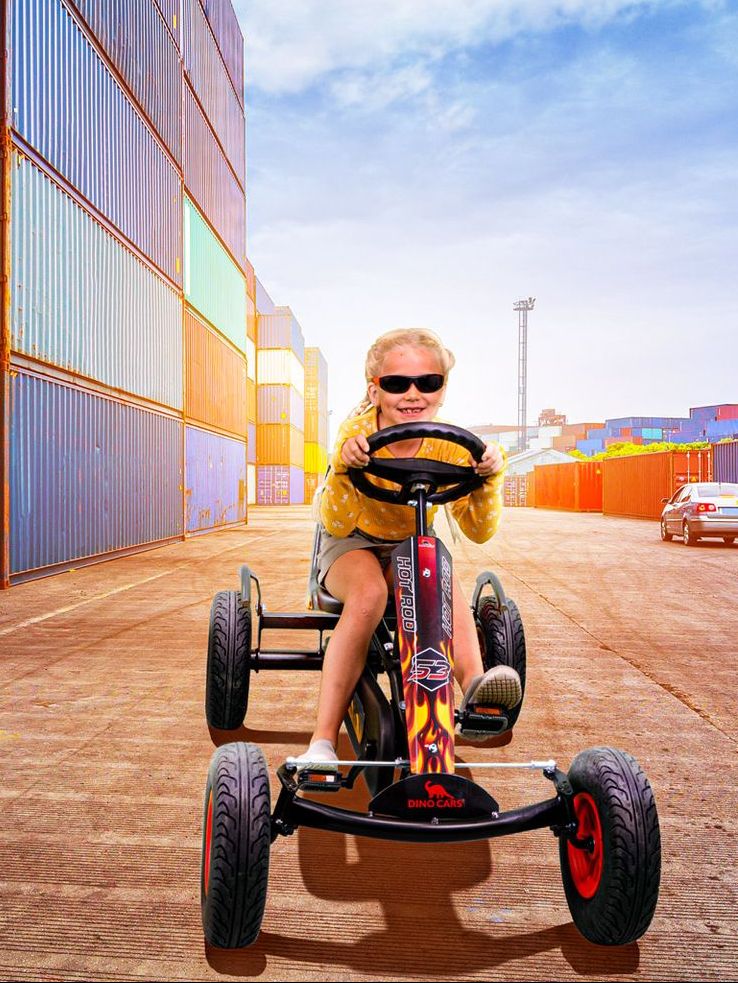 Hot Rod Gokart, Kids, Dino-Cars
