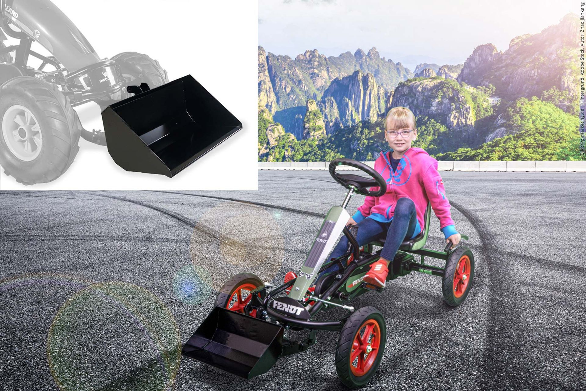 Gokart-Zubehör, Dino-Cars, Schaufel