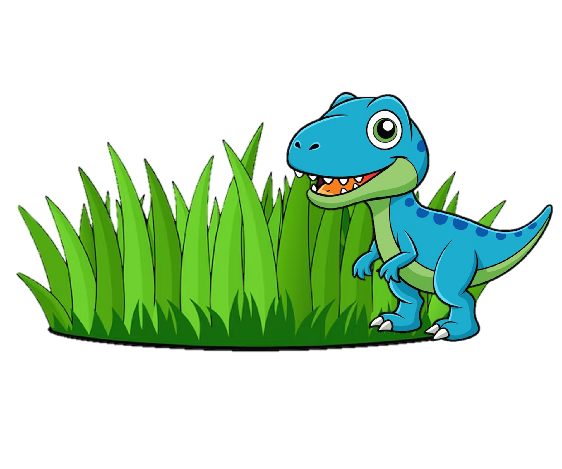 White Logo of  GrassZilla Lawn Care