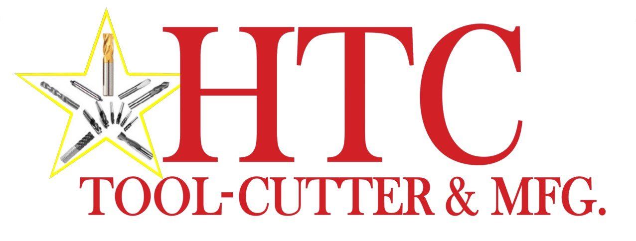 The logo for htc tool cutter and mfg.