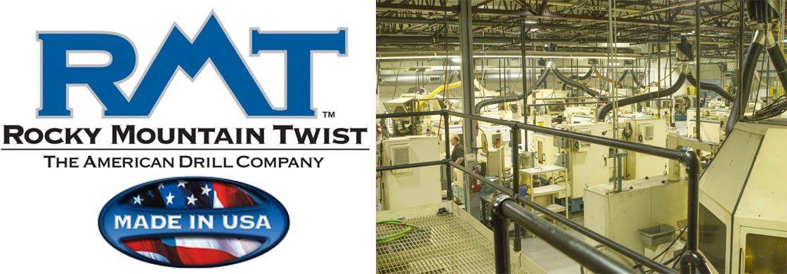 A logo for rocky mountain twist made in the usa
