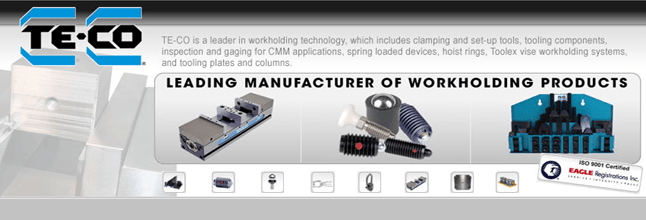 A website for teco leading manufacturer of workholding products