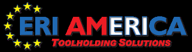 A red white and blue logo for eri america toolholding solutions