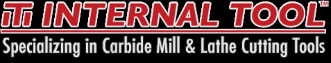 A logo for it internal tool specializing in carbide mill and lathe cutting tools