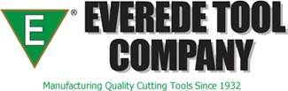 A logo for everede tool company manufacturing quality cutting tools since 1932