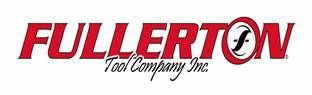 The fullerton tool company logo is red and white on a white background.