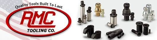 An amc tooling co. logo with a bunch of tools