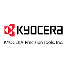 The logo for kyocera precision tools , inc.