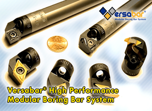 A poster for versabar high performance modular boring bar system