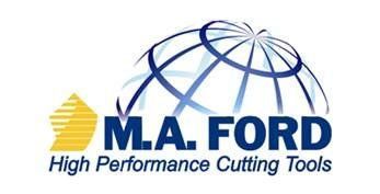 A logo for ma ford high performance cutting tools