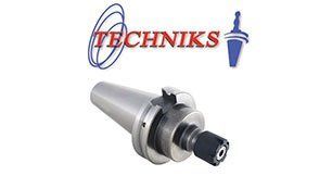 A picture of a drill bit with the word techniks on it.