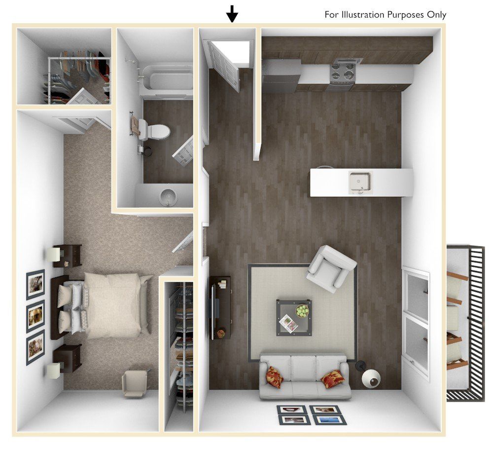 Floorplans | Choose from a Selection of J3 Apartments Floor Plans