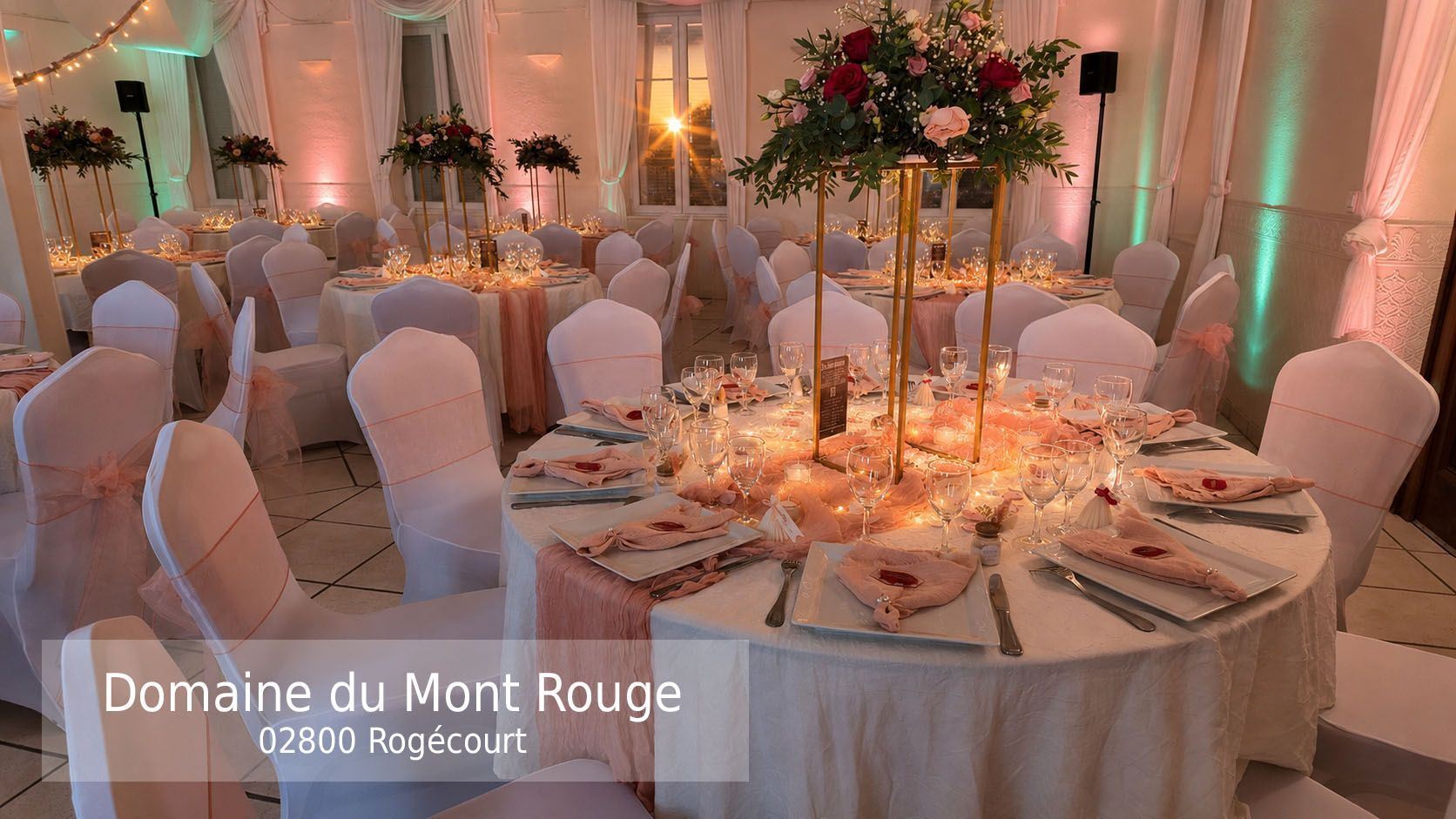 domaine du mont rouge rogecourt 02 mariage jean eric dj animation decoration ambiance led