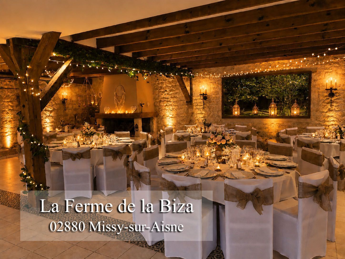 la ferme de la biza 02880 missy sur aisne jean eric dj animation mariage aisne 02 decoration led mariage ambiance led mariage aisne