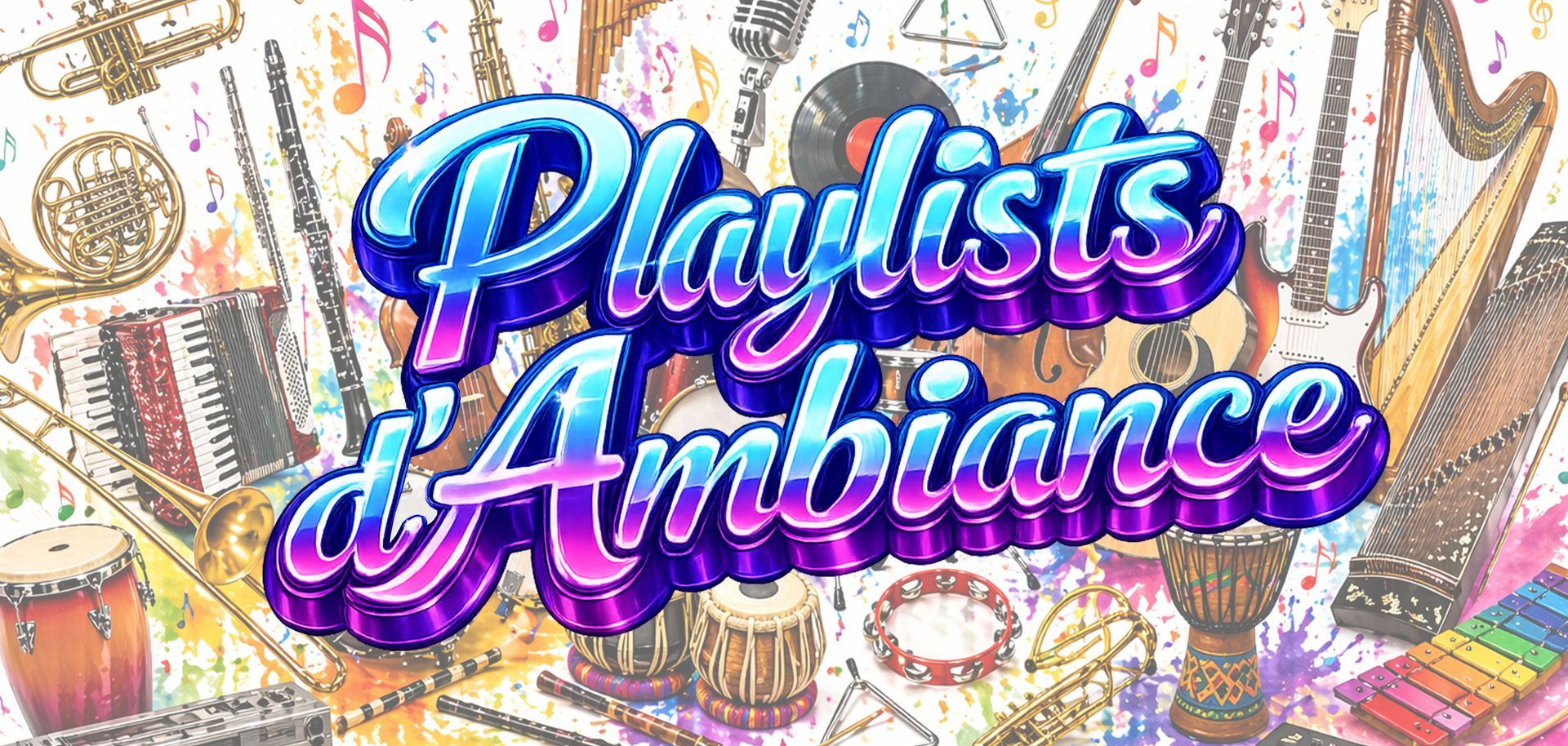 accès aux Playlists playlist ambiance mariage vin d'honneur cocktail
