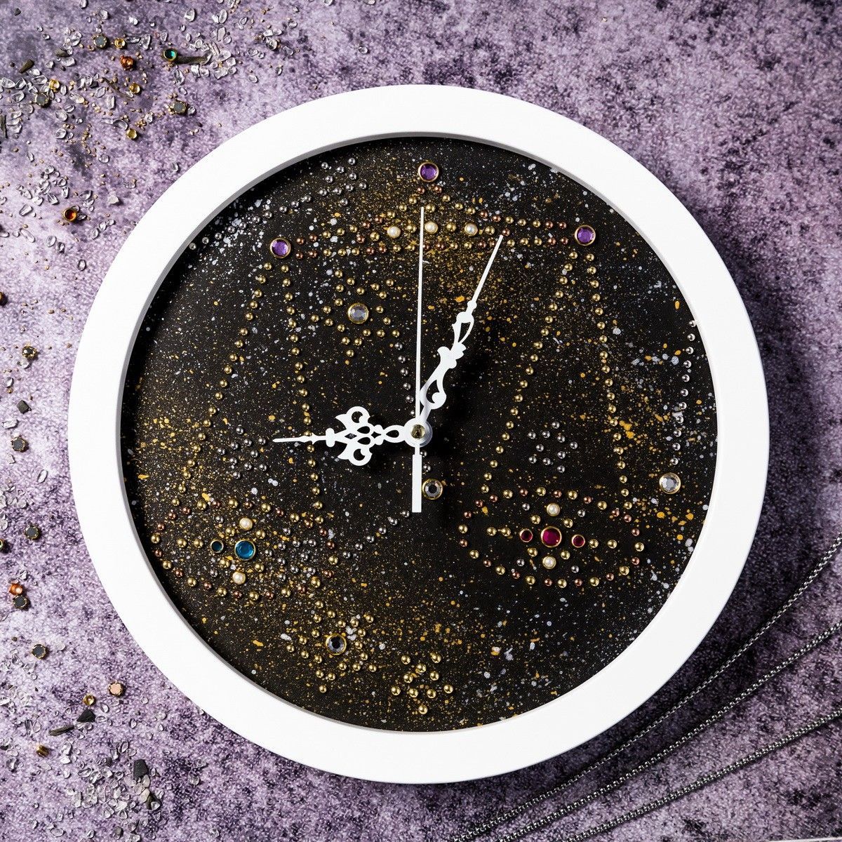 【客製精品】閃耀星座掛鐘 | 天秤座