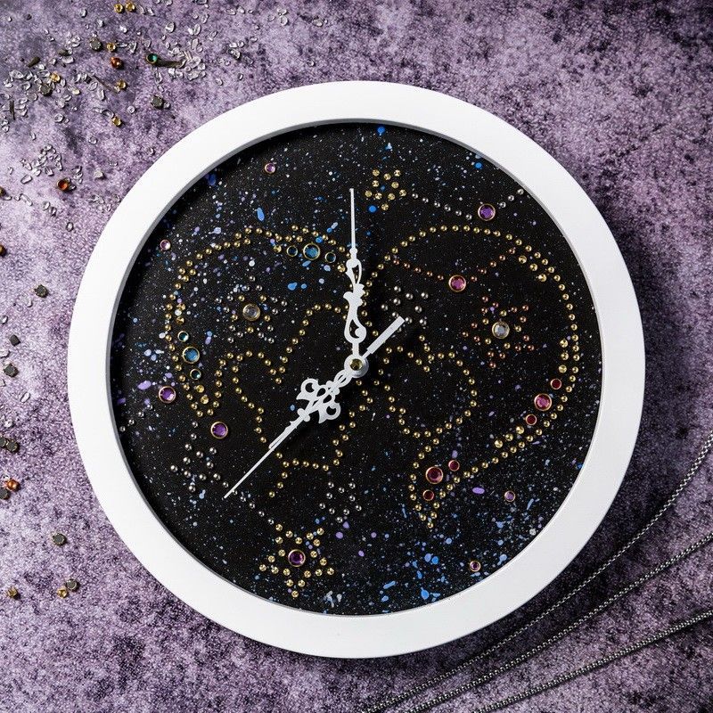 【客製精品】閃耀星座掛鐘 | 雙子座