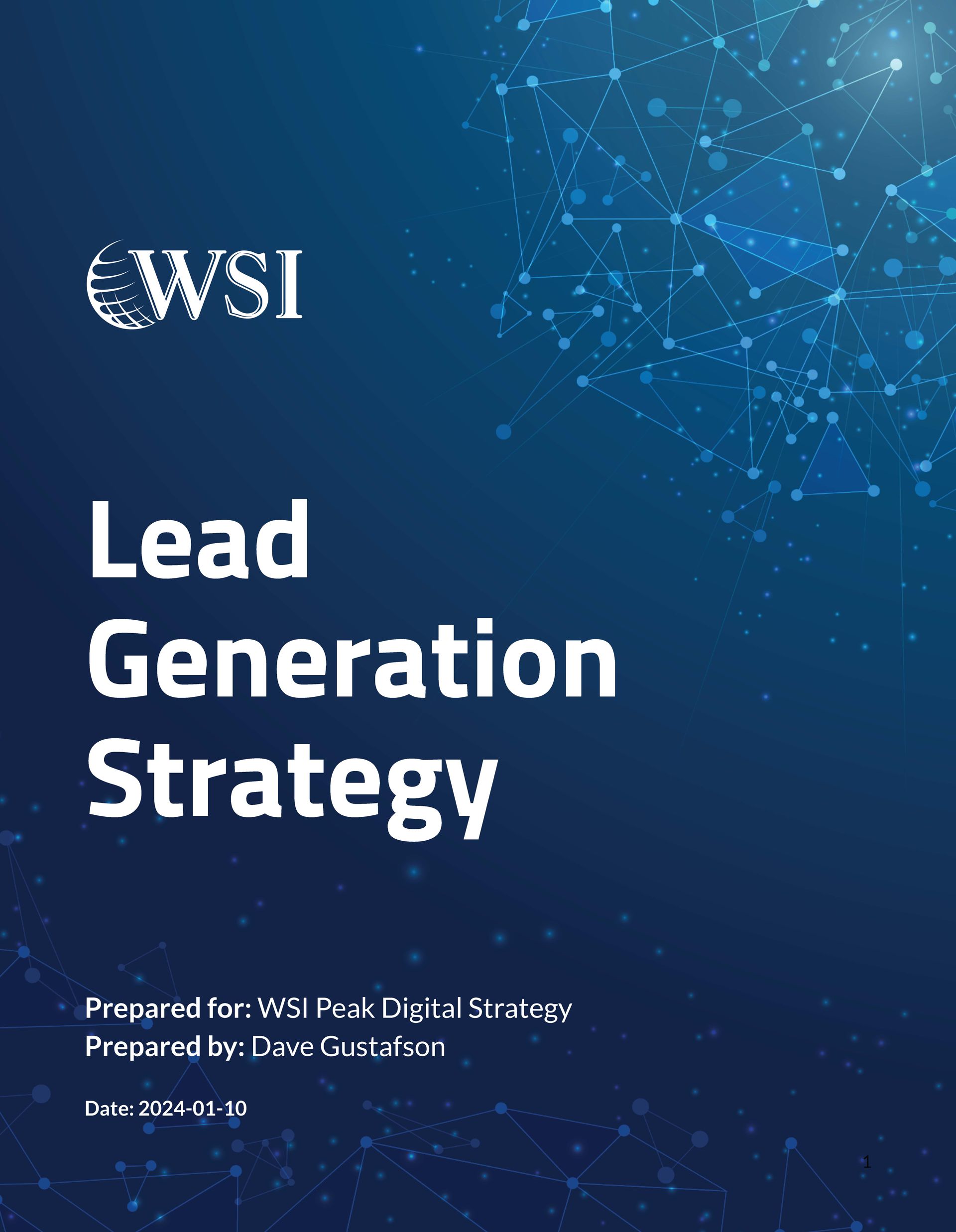 Lead Generation Strategy