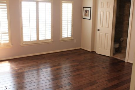 Hardwood floor refinishing result in Houston Texas by All Brite Floors