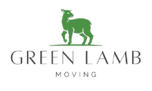 Green Lamb Moving Business Logo