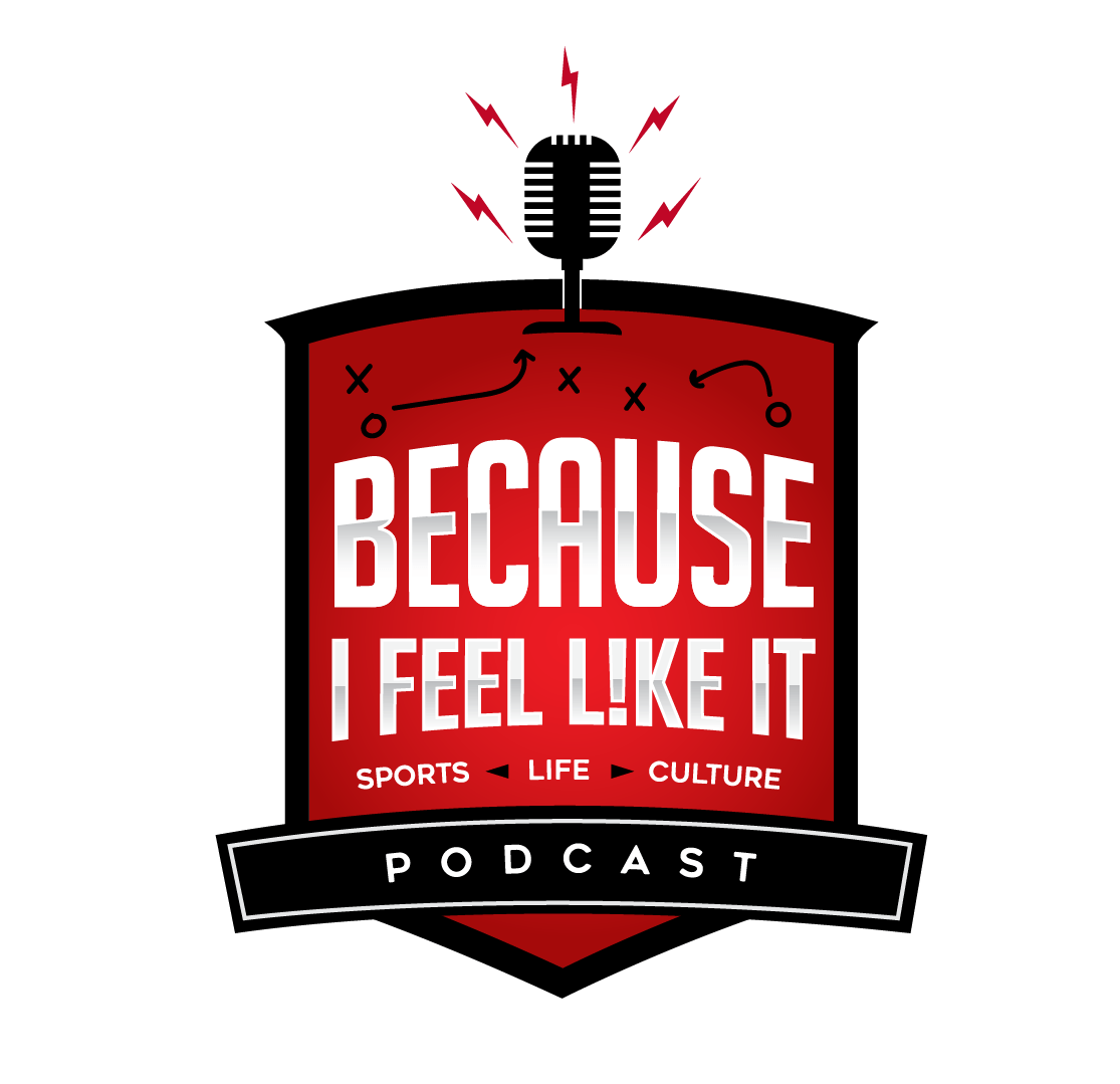 Red Because I Feel Like It Podcast Logo