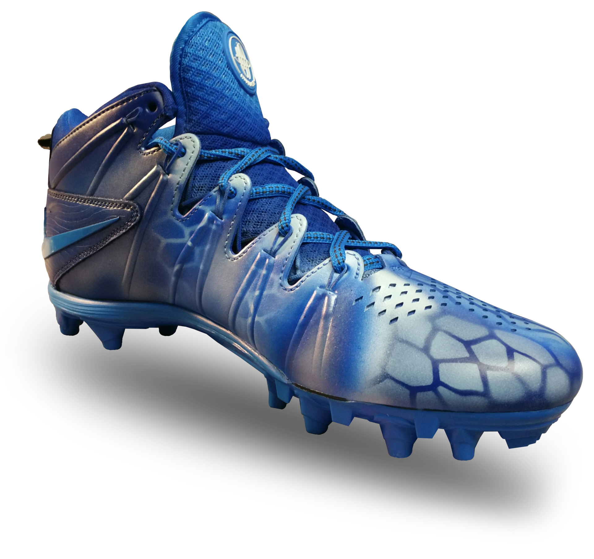 Custom Blue Cleat Custom Blue Cleat