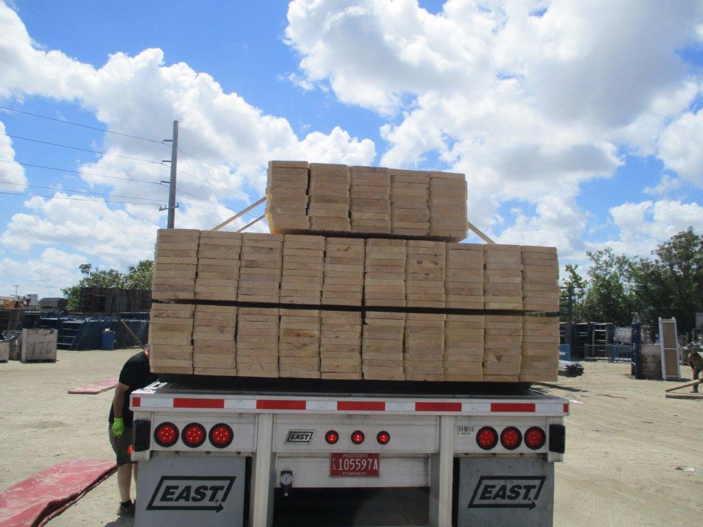 Pile Of Wood Planks — Miami, FL — J & M Scaffolds of Florida