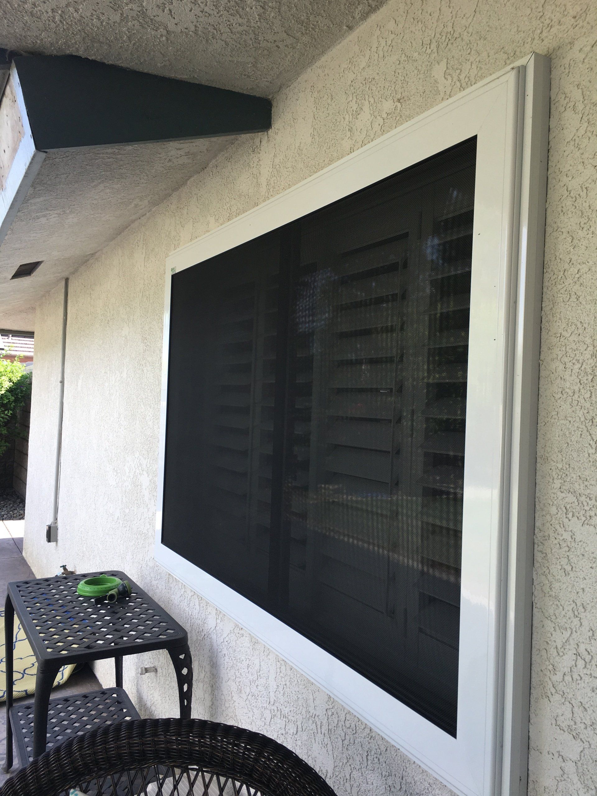 Patriotic Porch — Kern County, CA — Bakersfield Screen Center