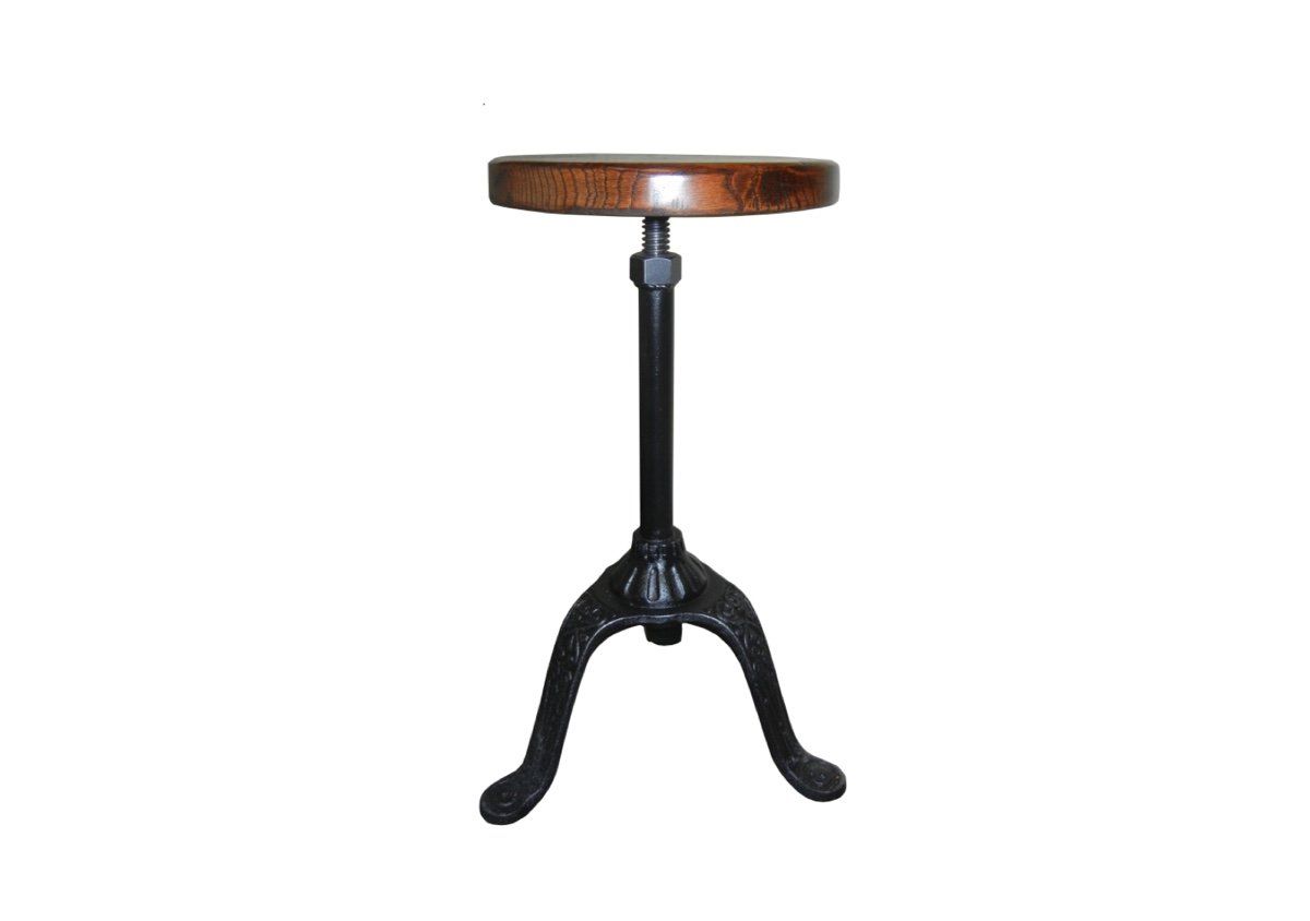 Cupola Cast Iron Bar Stool