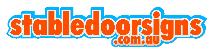 Stable Door Signs